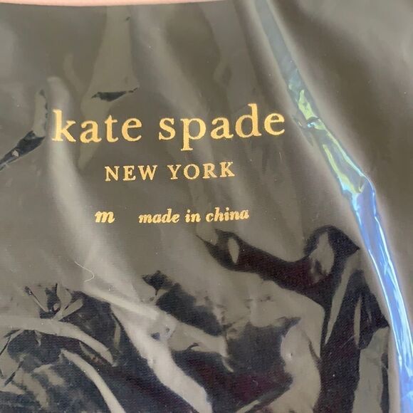 🆕 Kate spade modal jersey chemise black M - Picture 7 of 9
